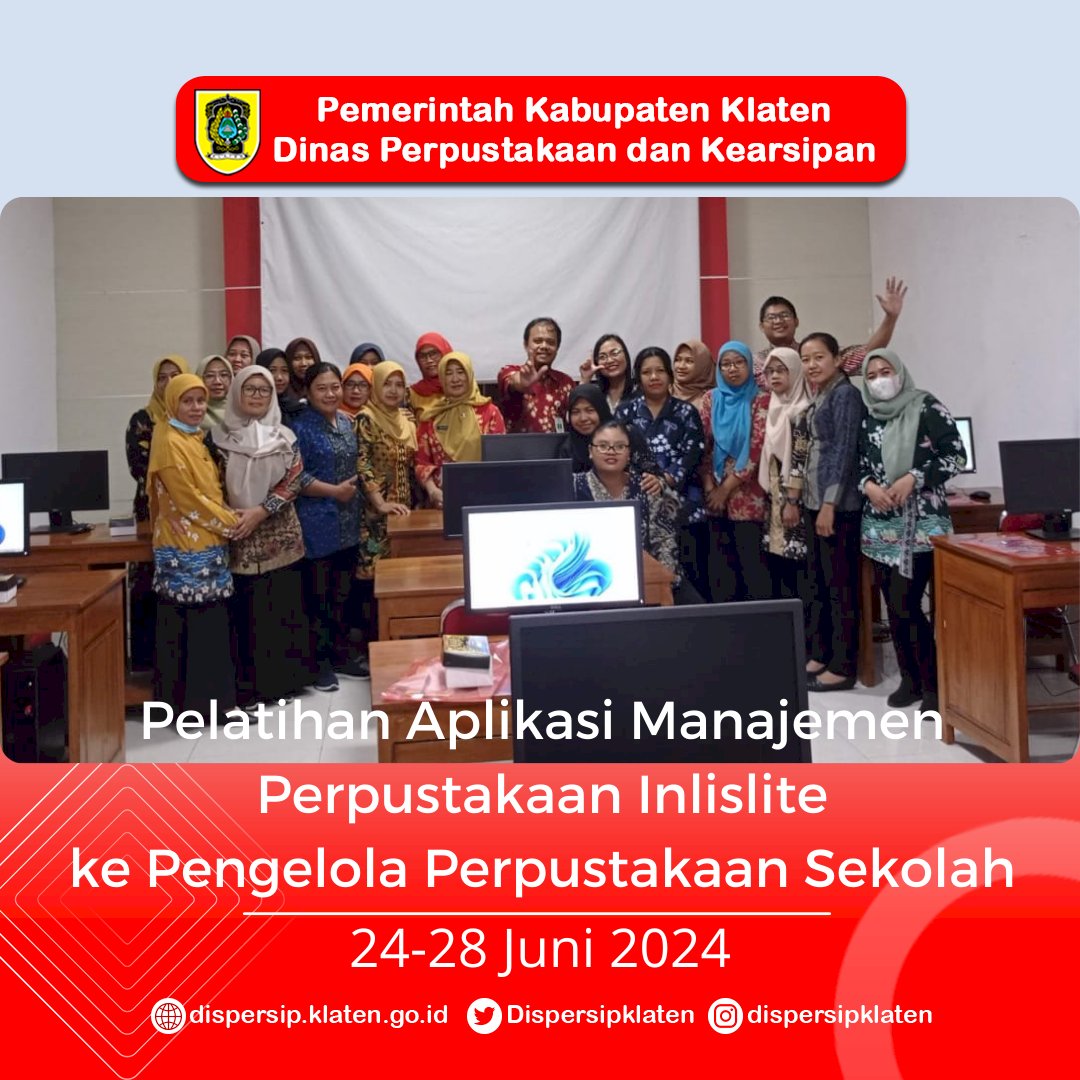 Pelatihan Aplikasi INLISLite ke Pengelola Perpustakaan Sekolah