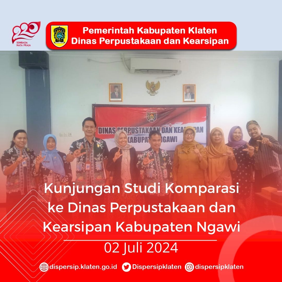 Kunjungan Studi Komparasi ke Kabupaten Ngawi