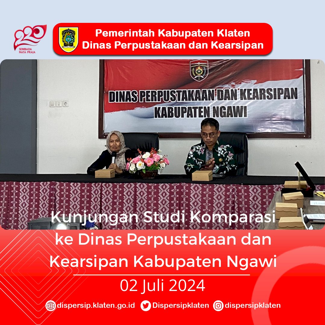 Kunjungan Studi Komparasi ke Kabupaten Ngawi