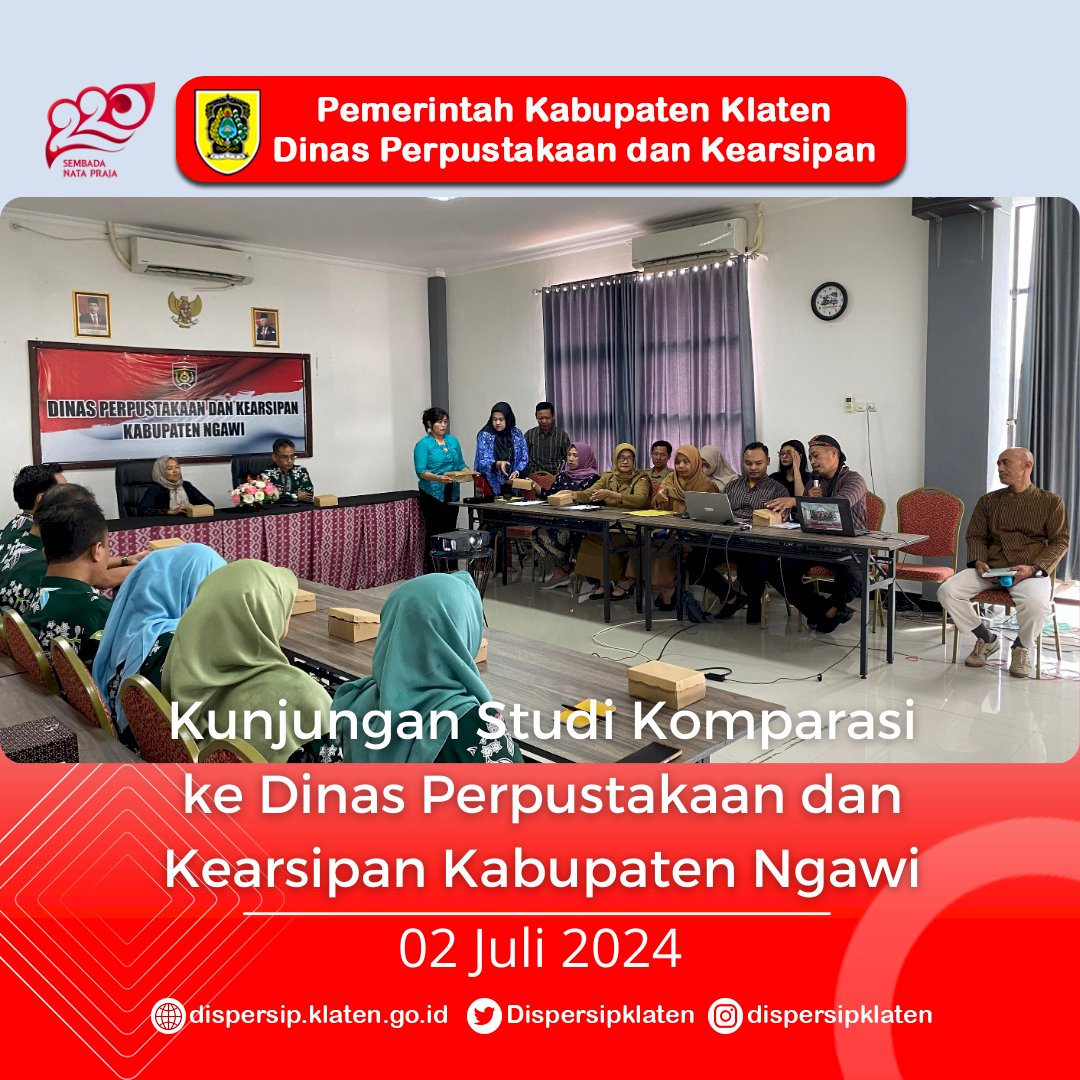 Kunjungan Studi Komparasi ke Kabupaten Ngawi