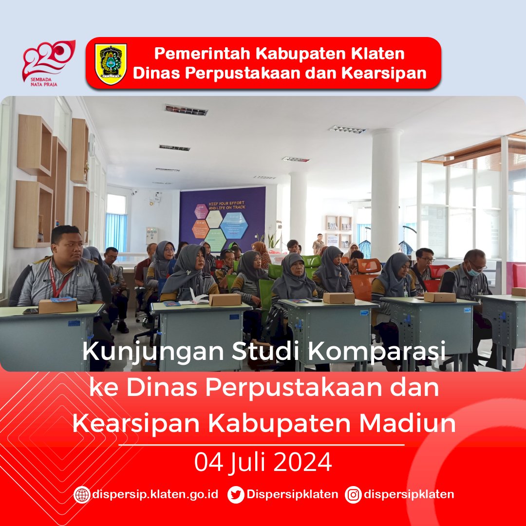 Kunjungan Studi Komparasi ke Kabupaten Madiun