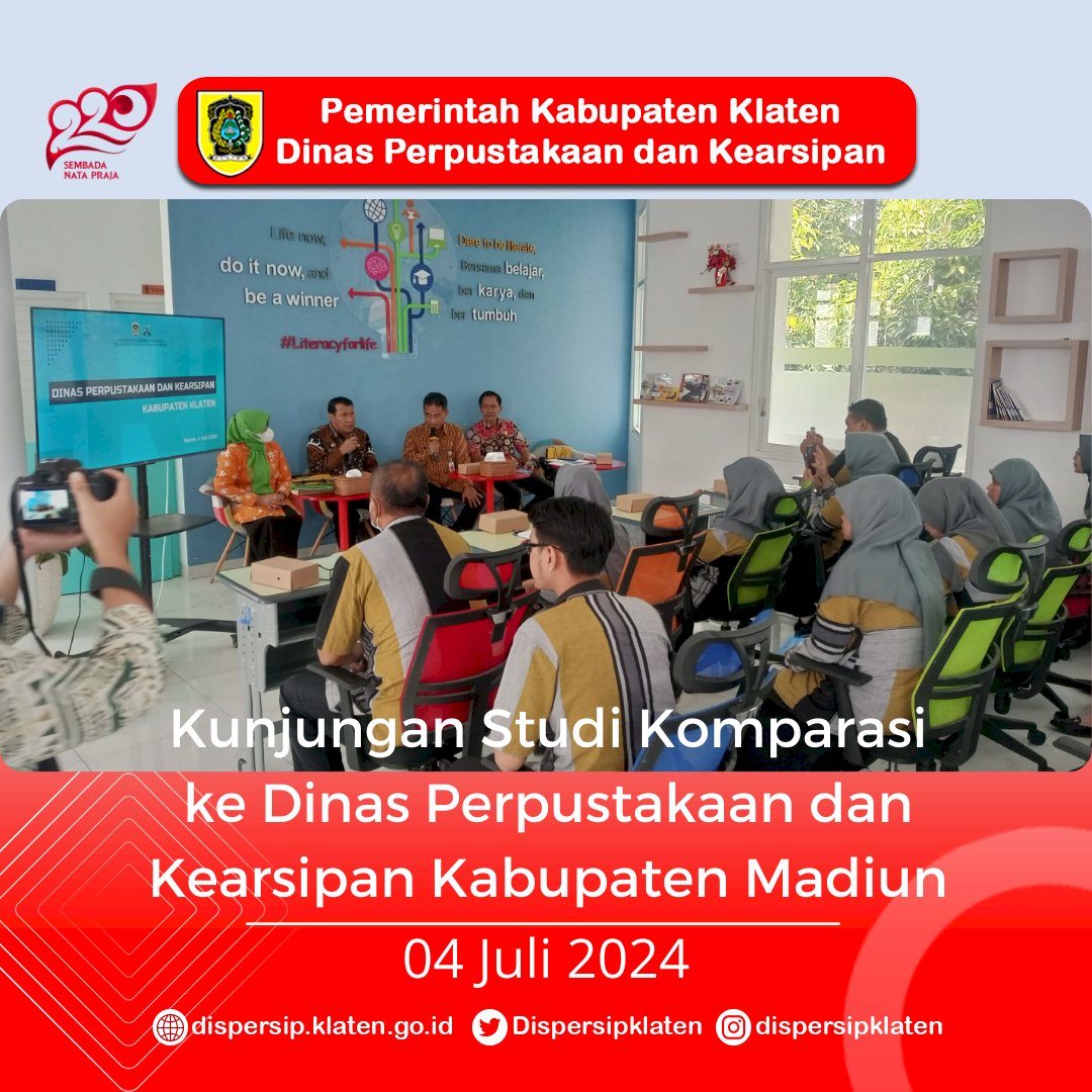 Kunjungan Studi Komparasi ke Kabupaten Madiun