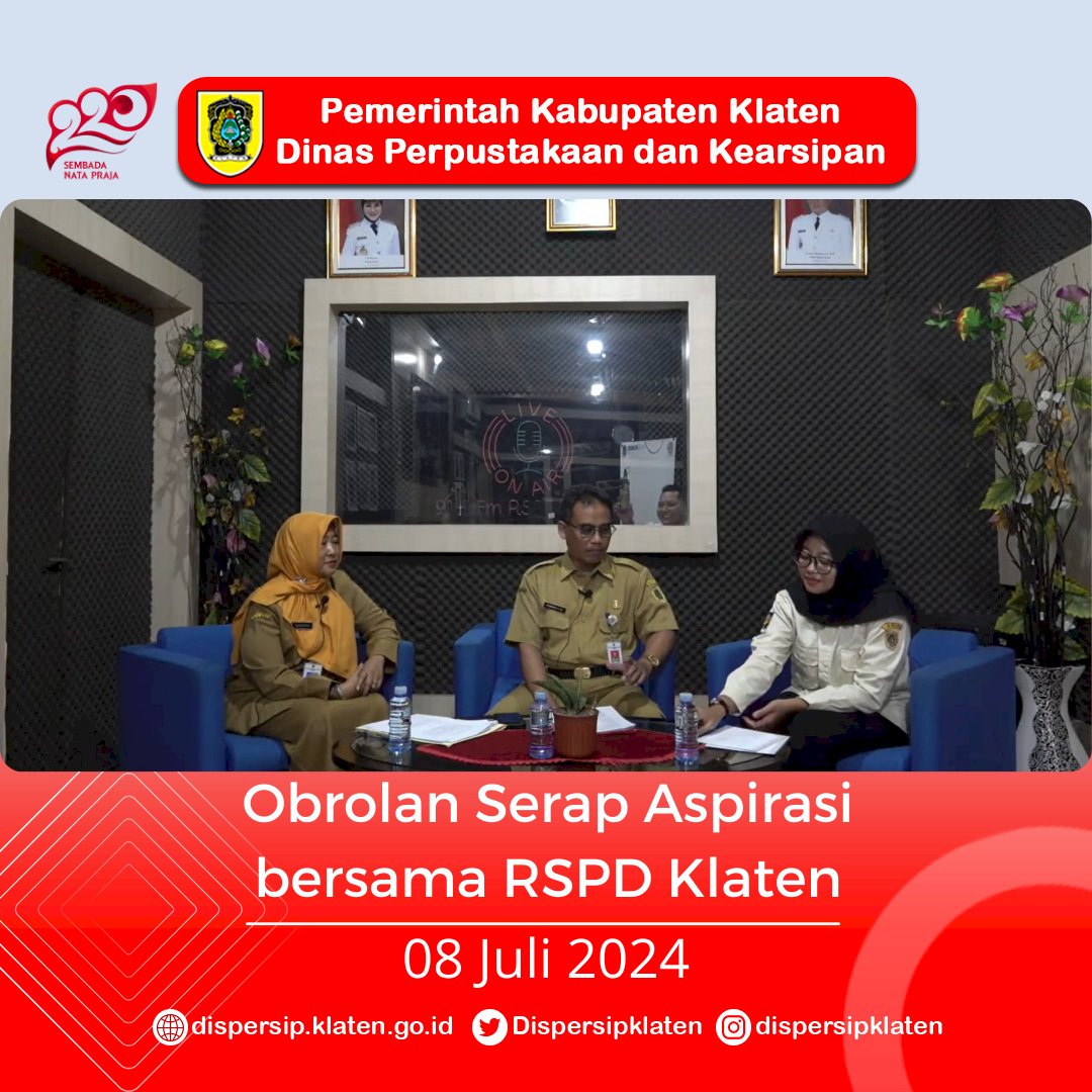 Obrolan Serap Aspirasi bersama RSPD Klaten