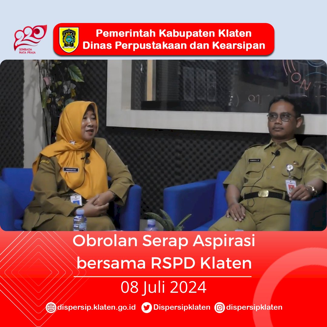 Obrolan Serap Aspirasi bersama RSPD Klaten