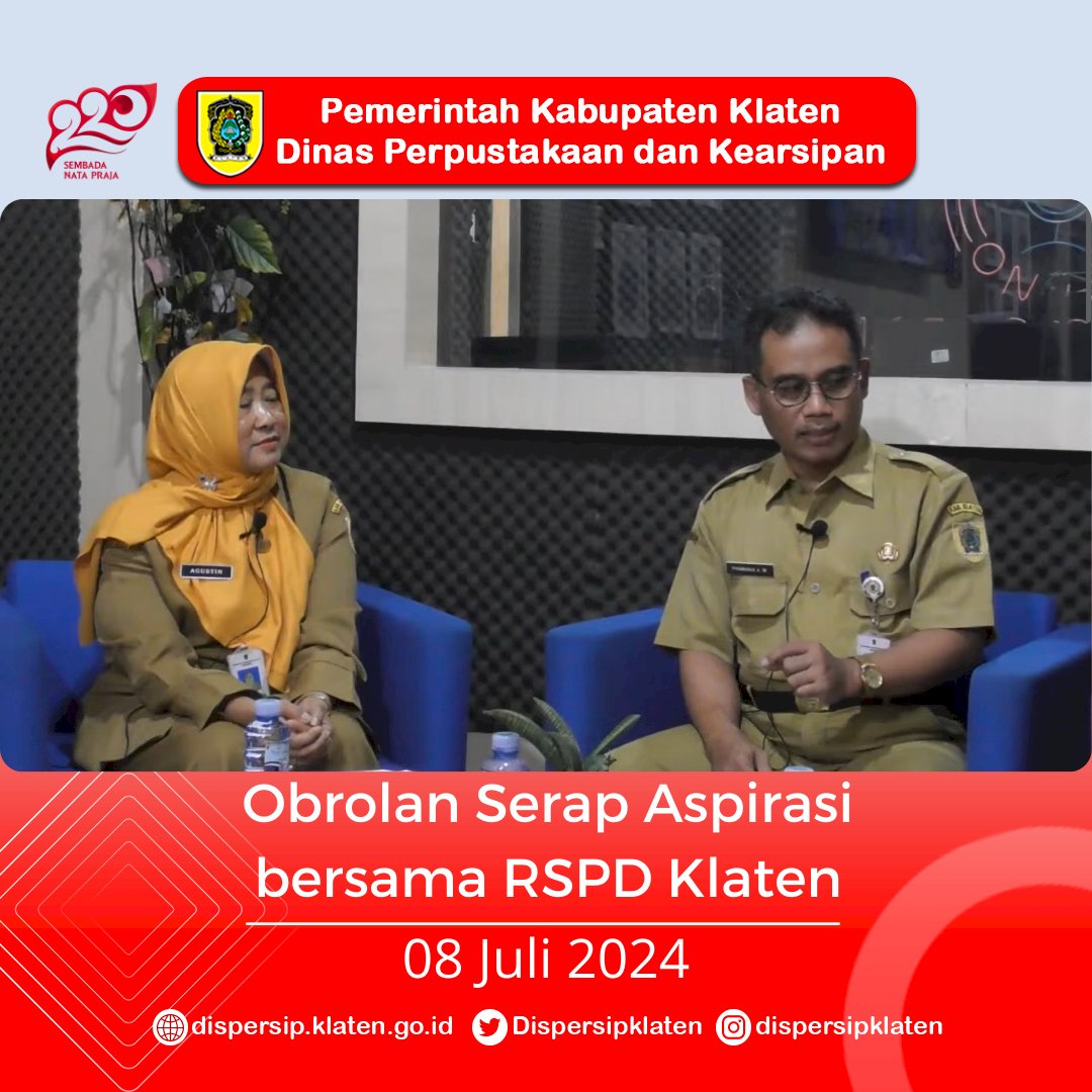 Obrolan Serap Aspirasi bersama RSPD Klaten