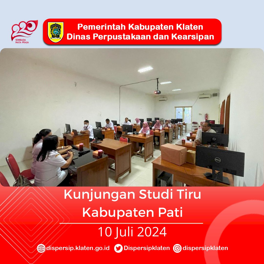 Kunjungan Studi Tiru Kabupaten Pati