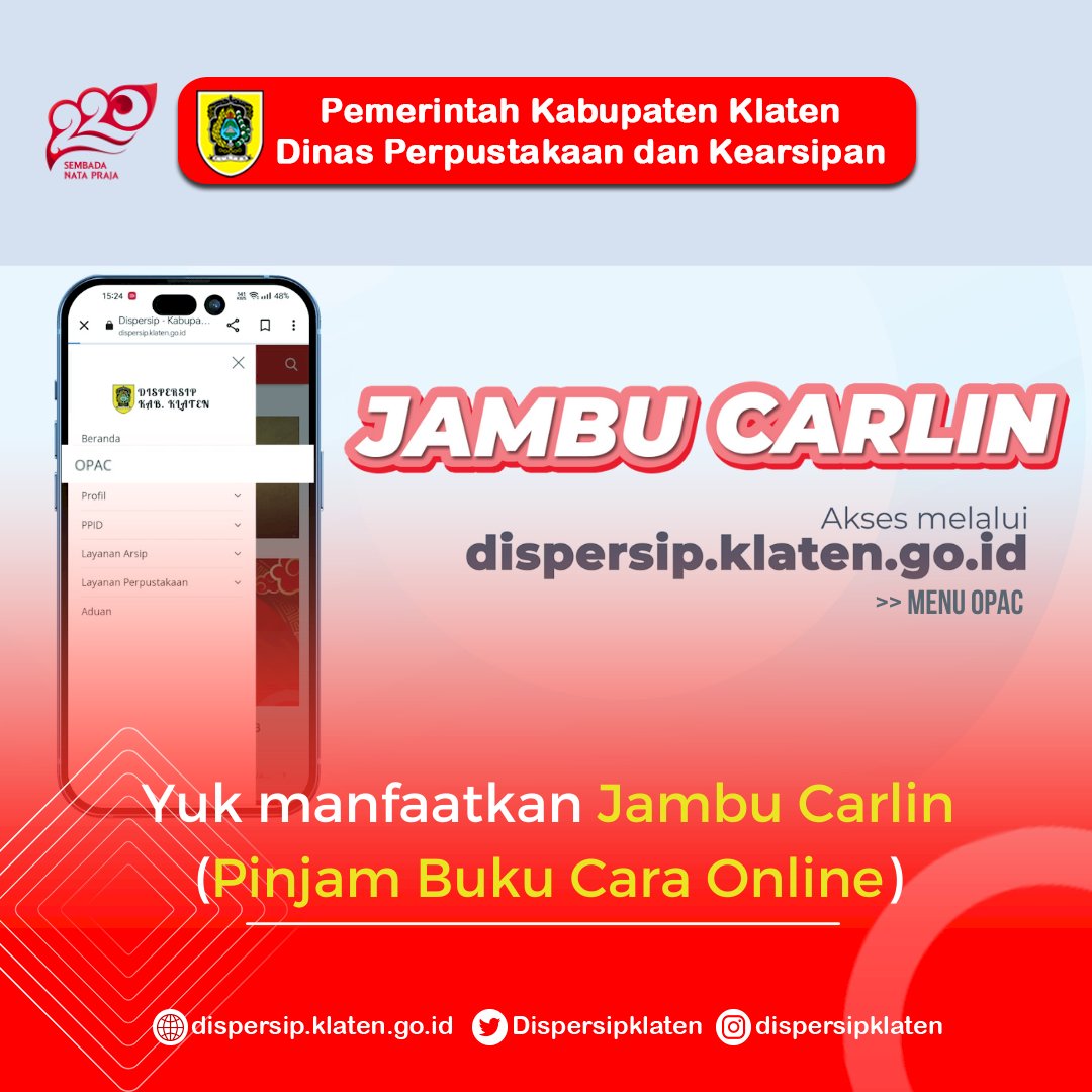 Yuk Manfaatkan Layanan Jambu Carlin