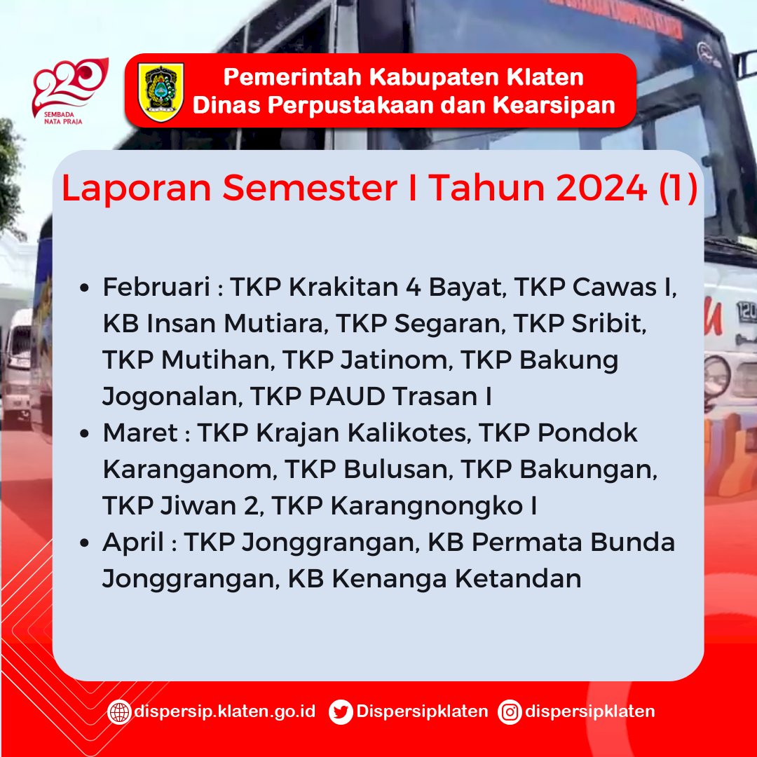 Layanan Bejanaku Semester I Tahun 2024