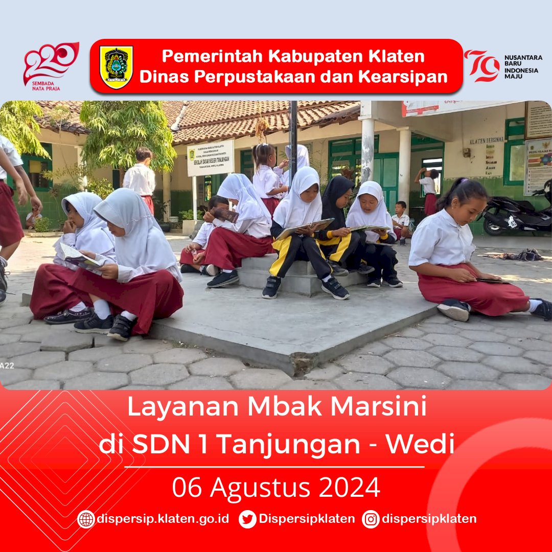 Layanan Mbak Marsini di SDN 1 Tanjungan