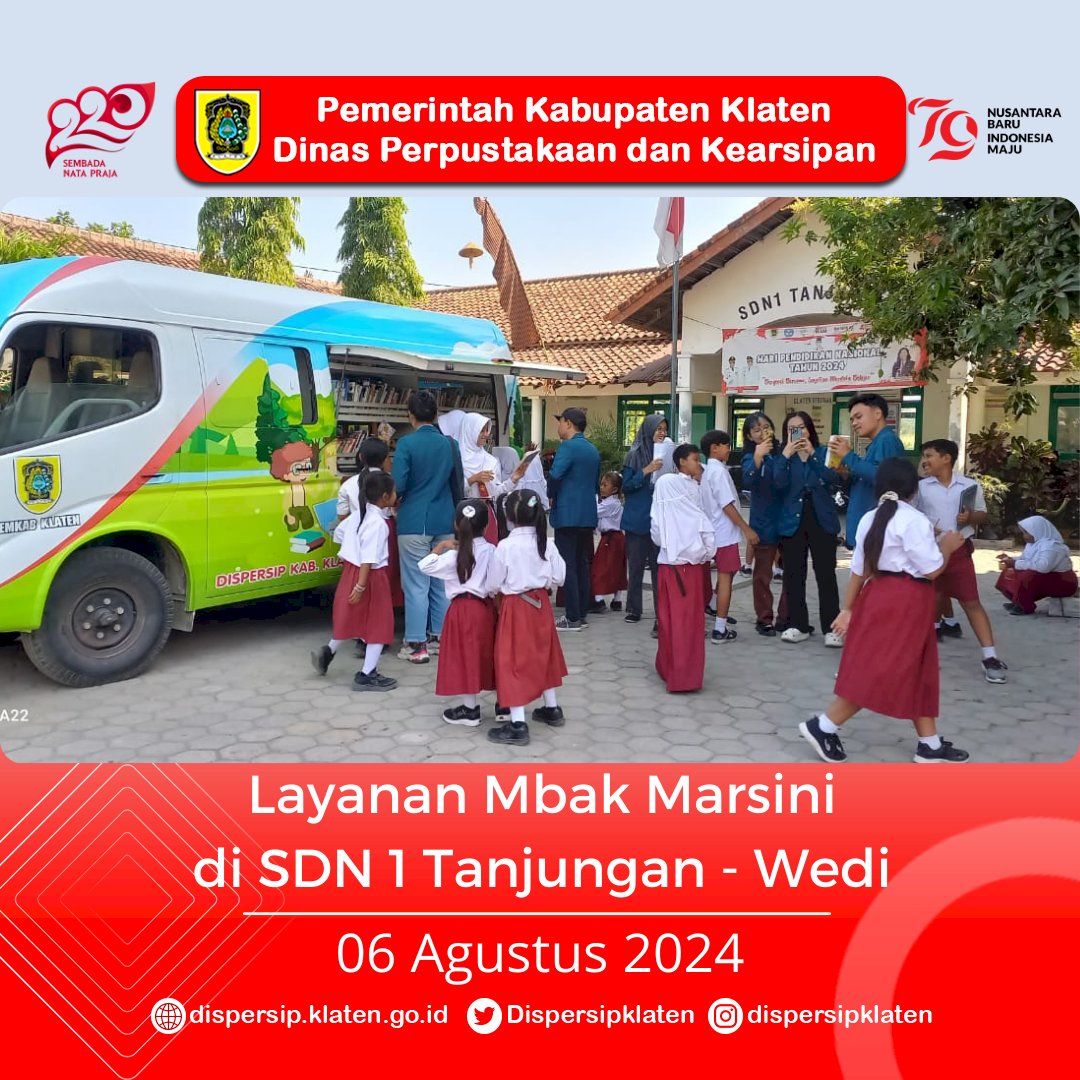 Layanan Mbak Marsini di SDN 1 Tanjungan