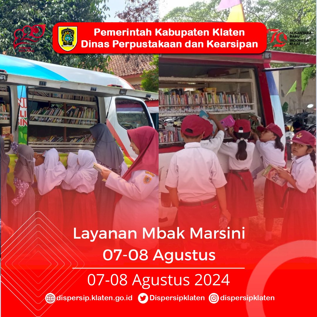 Layanan Mbak Marsini 07-08 Agustus 2024