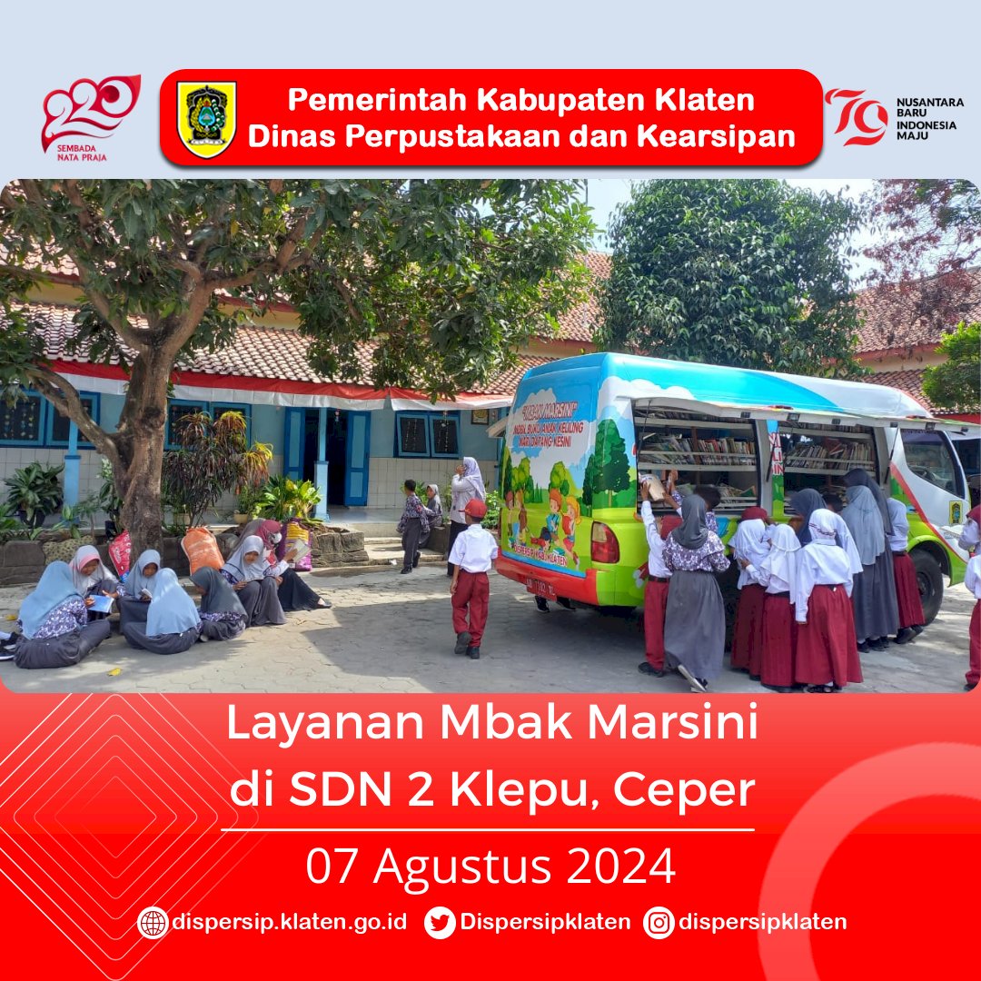 Layanan Mbak Marsini 07-08 Agustus 2024