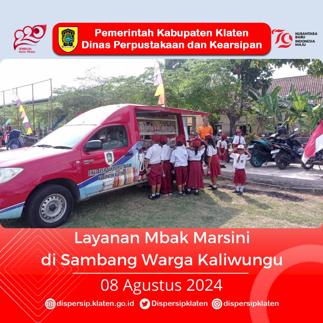 Layanan Mbak Marsini 07-08 Agustus 2024