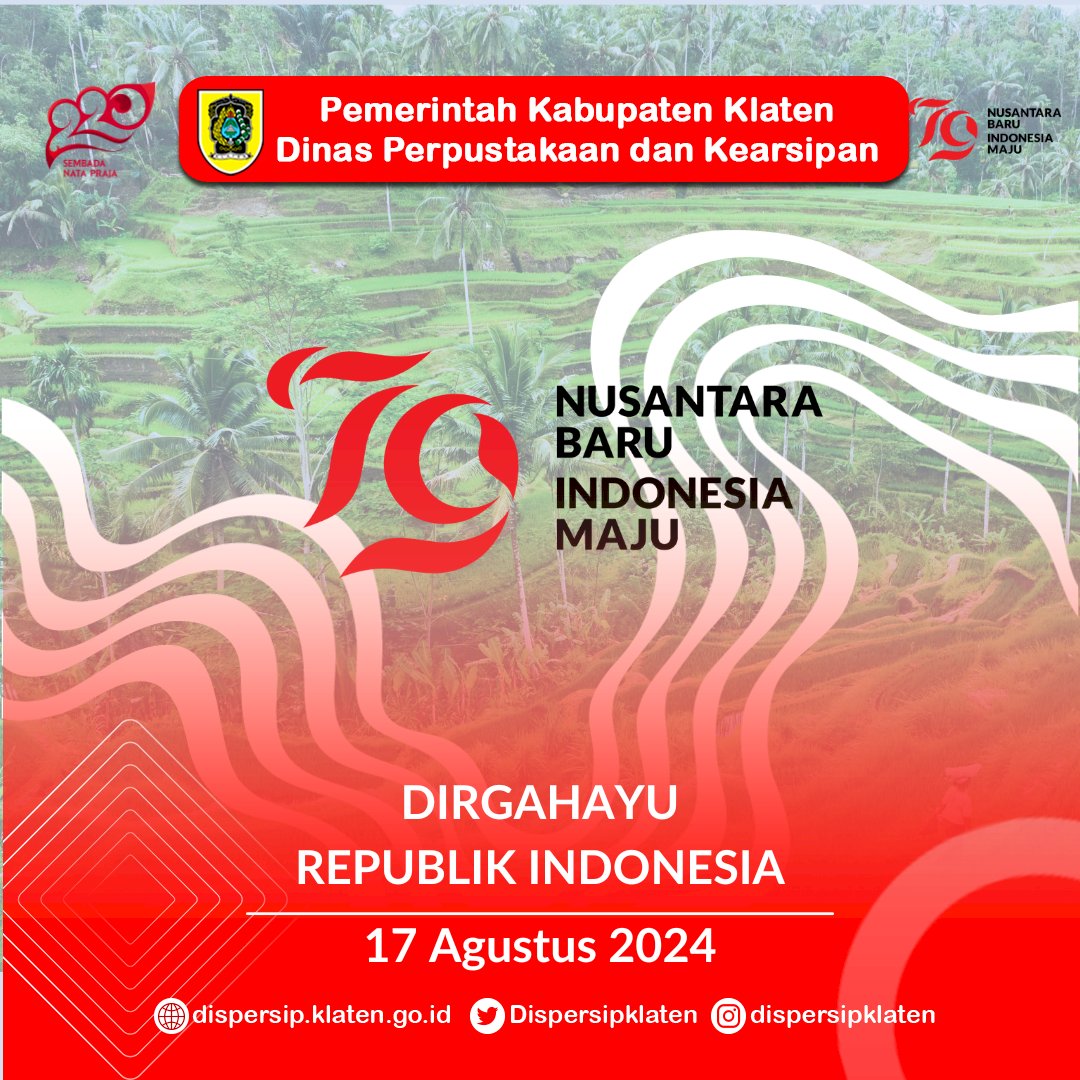 Dirgahayu Republik Indonesia ke-79