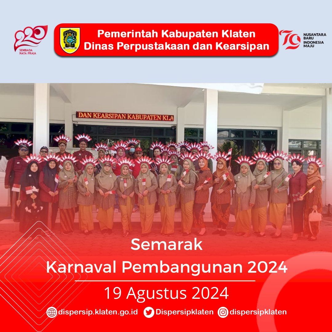 Semarak Karnaval Pembangunan Klaten Tahun 2024