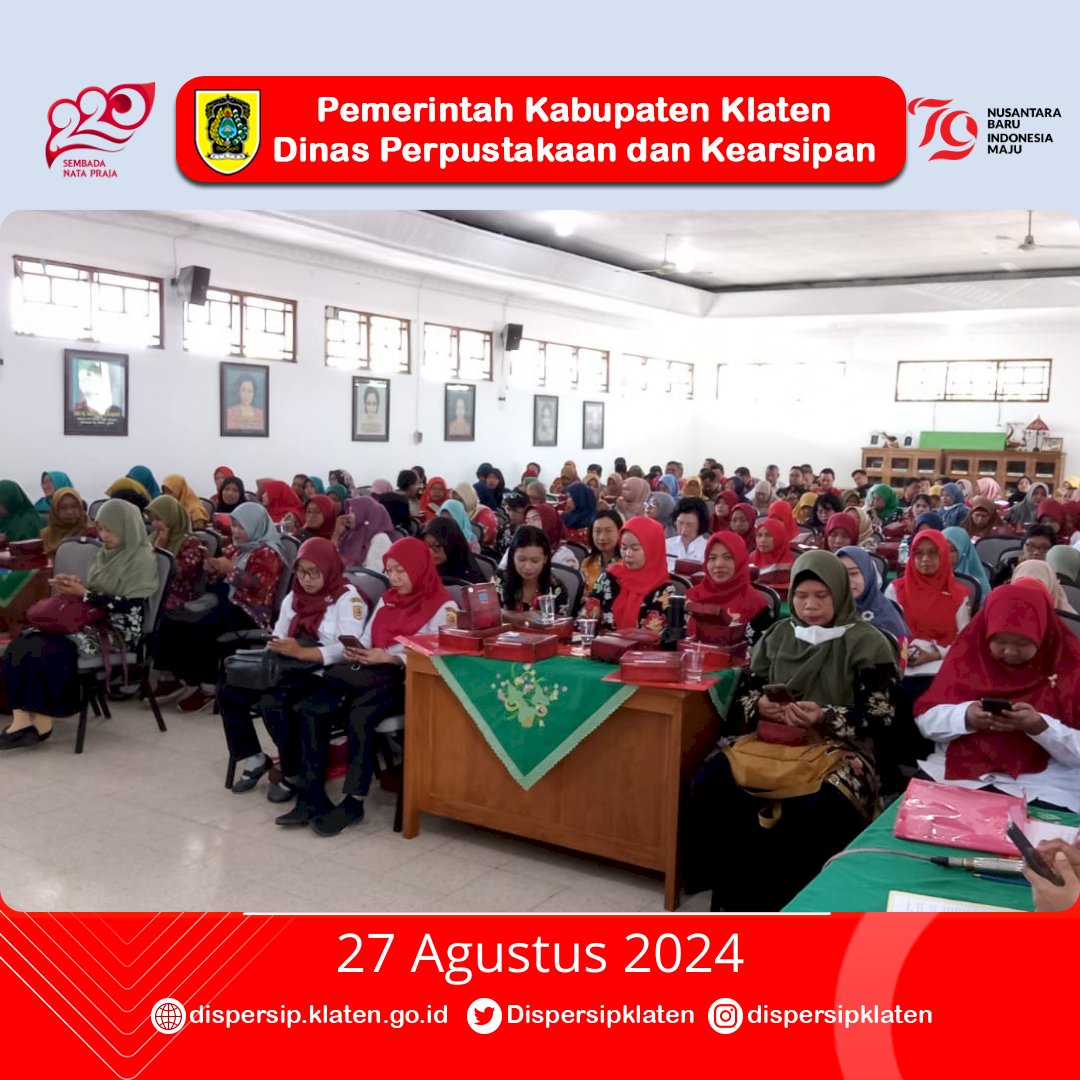 Pengukuhan IPI Kabupaten Klaten Tahun 2024-2027