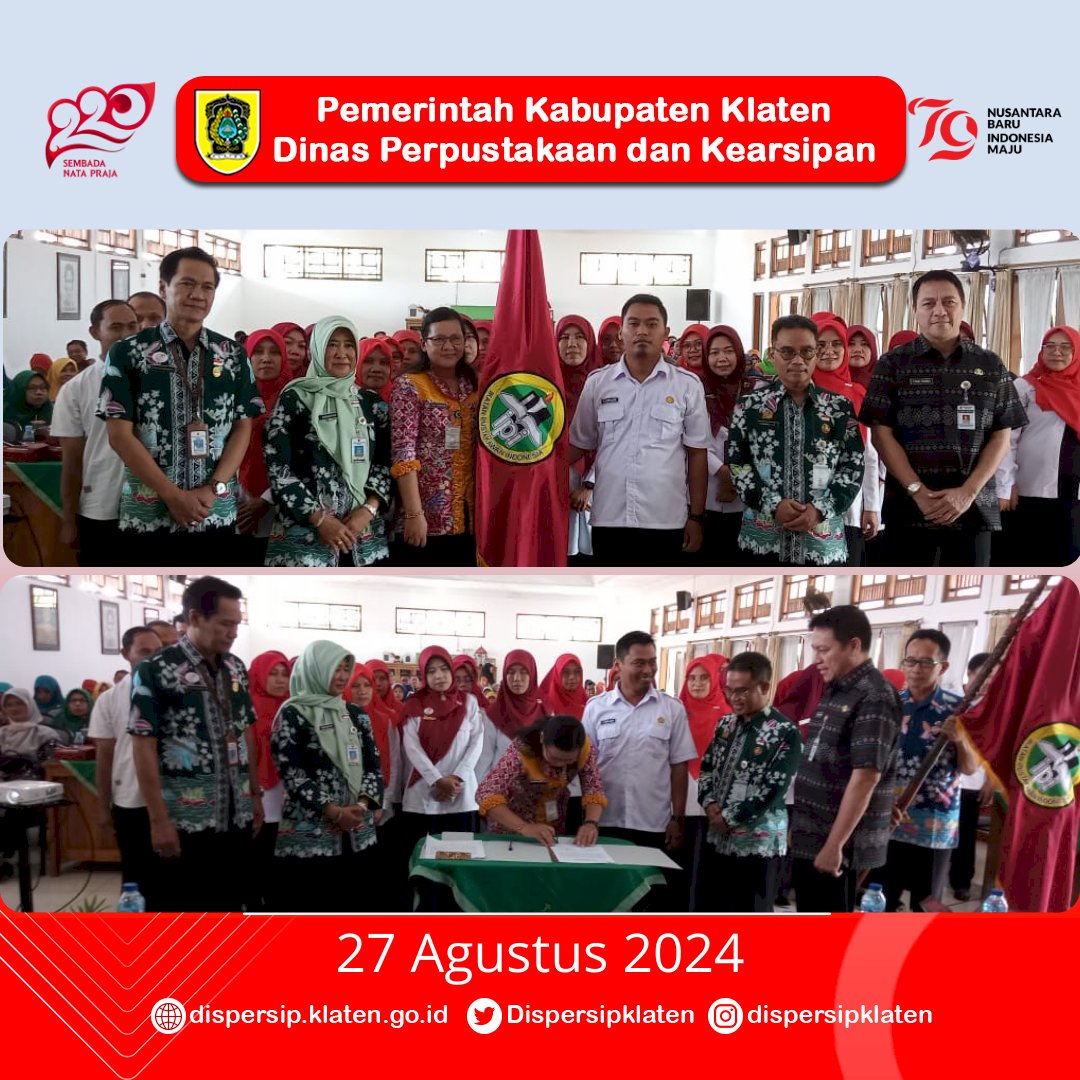 Pengukuhan IPI Kabupaten Klaten Tahun 2024-2027