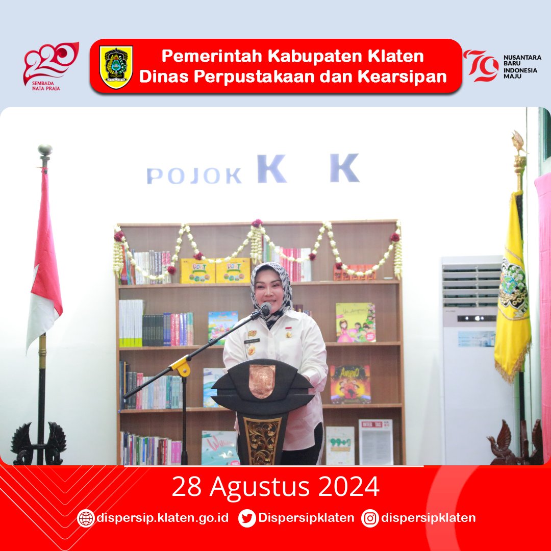 Launching dan Aktivasi Pojok KPK dan Diskusi Interaktif Konten Antikorupsi