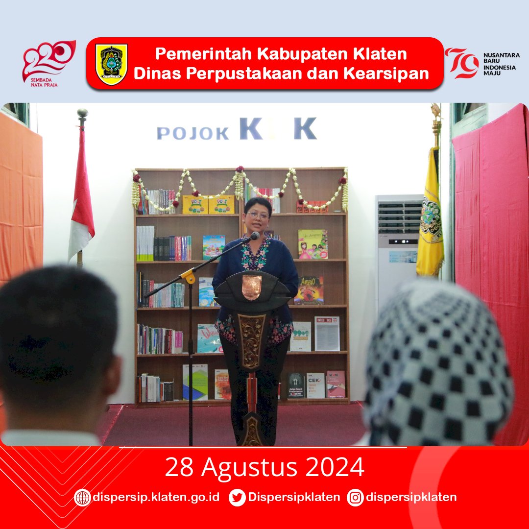 Launching dan Aktivasi Pojok KPK dan Diskusi Interaktif Konten Antikorupsi