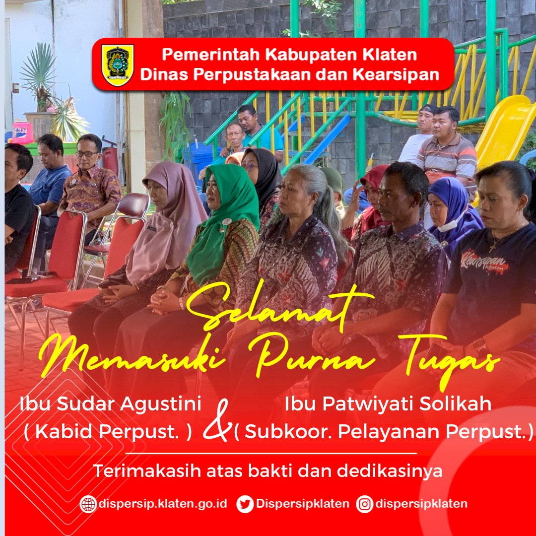 Terima kasih Ibu Sudar Agustini dan Ibu Patwiyati Solikah