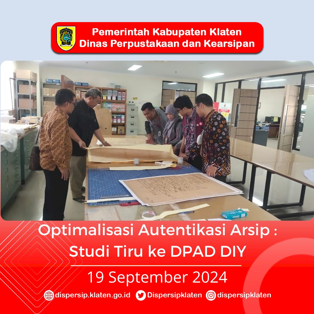 Optimalisasi Autentikasi Arsip : Studi Tiru ke DPAD DIY