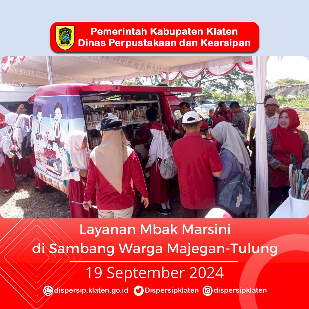 Layanan Mbak Marsini 18-19 September 2024