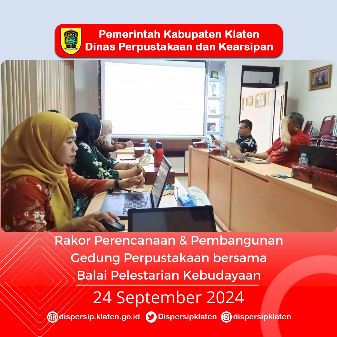 Rakor Perencanaan dan Pembangunan Gedung Perpustakaan bersama BPK Wilayah X