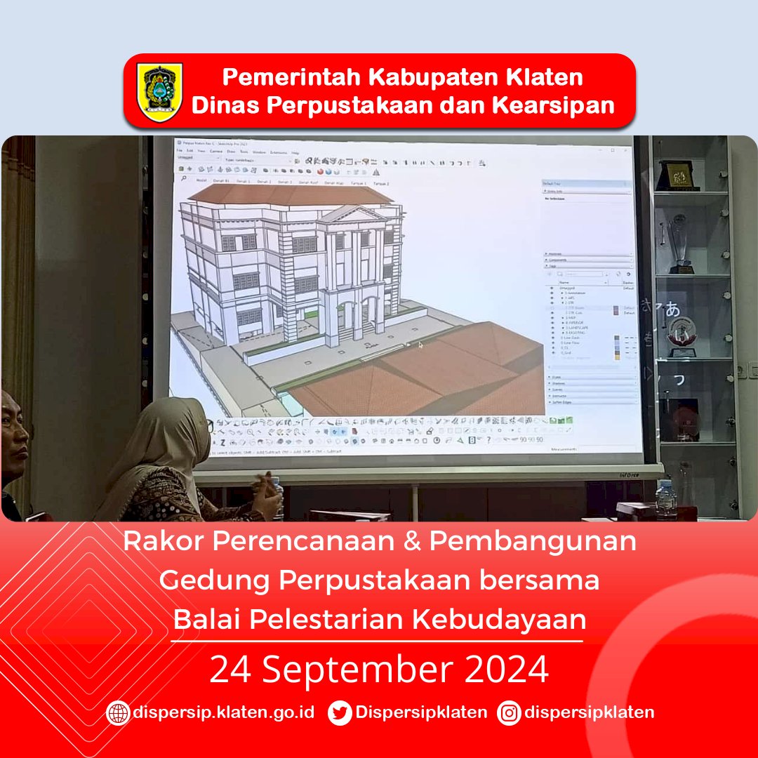 Rakor Perencanaan dan Pembangunan Gedung Perpustakaan bersama BPK Wilayah X