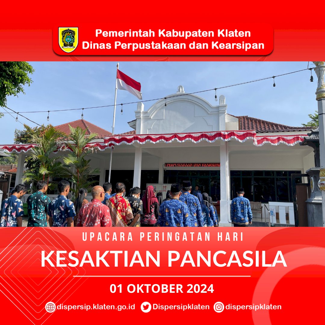 Upacara Peringatan Hari Kesaktian Pancasila 2024