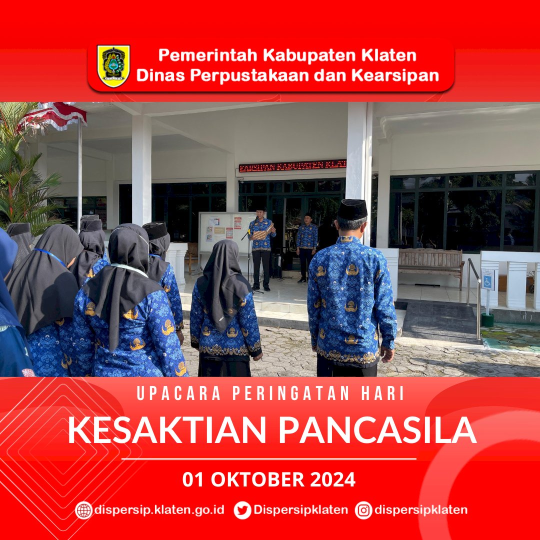 Upacara Peringatan Hari Kesaktian Pancasila 2024