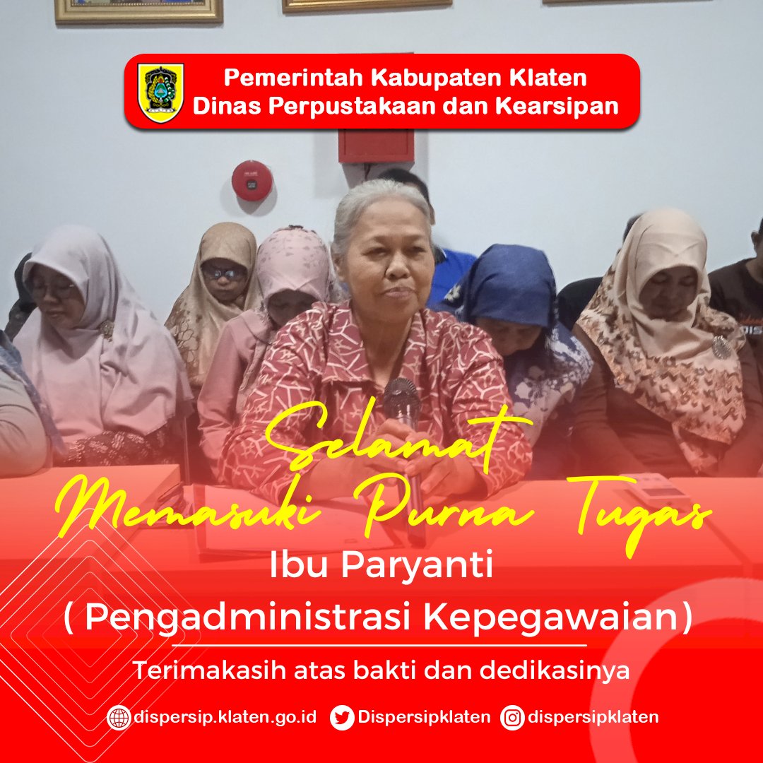 Terima kasih Ibu Paryanti