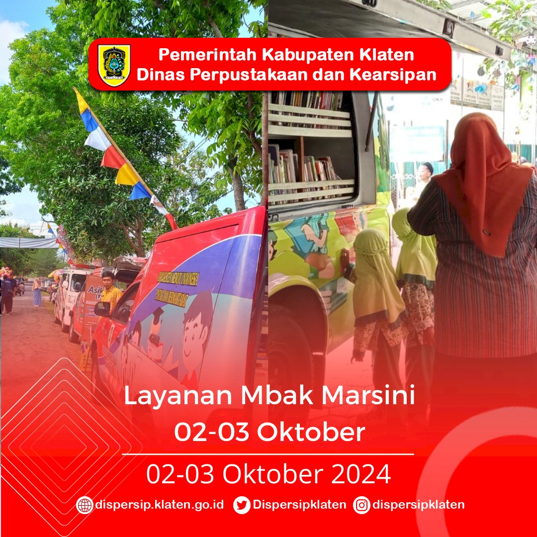 Layanan Mbak Marsini 02-03 Oktober 2024