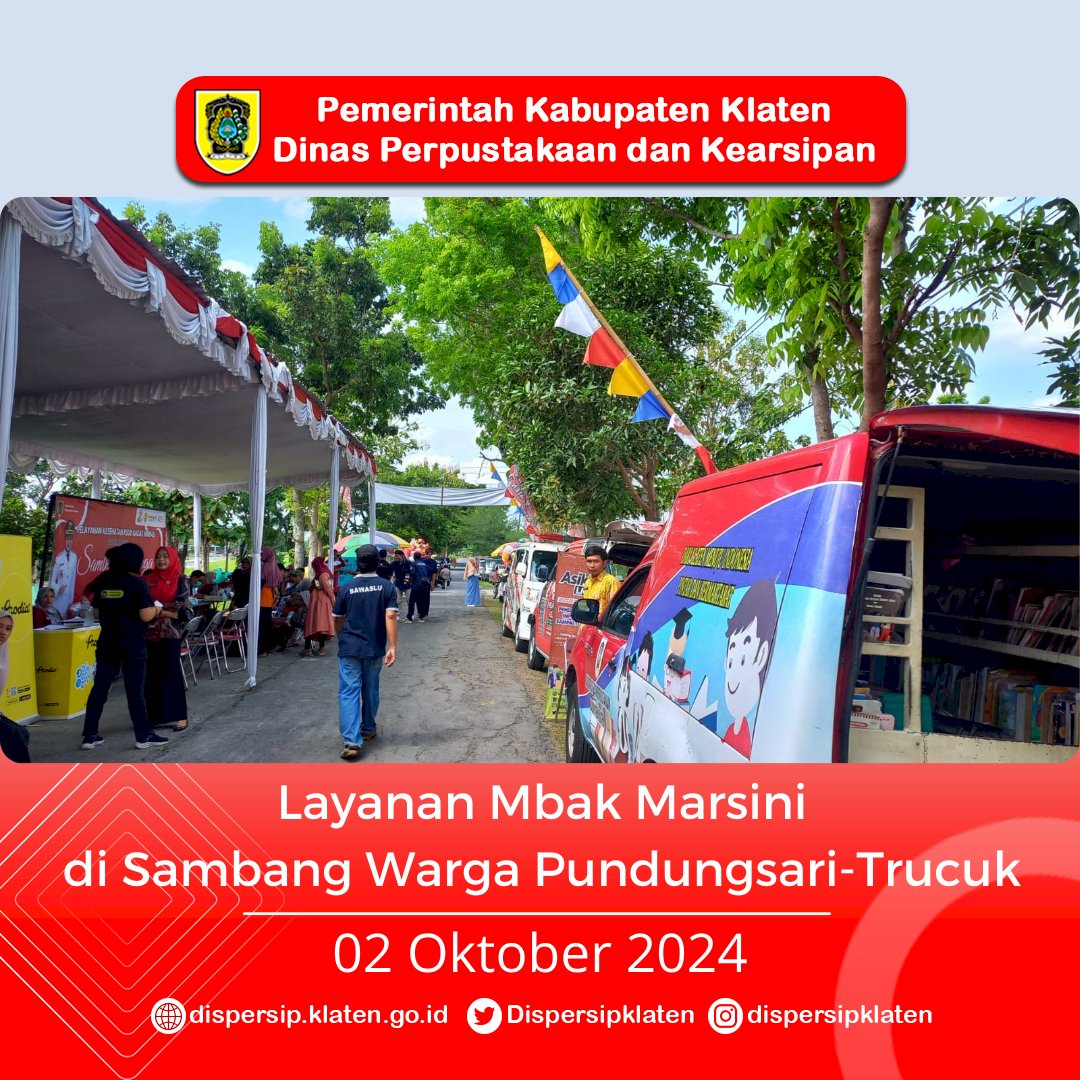 Layanan Mbak Marsini 02-03 Oktober 2024