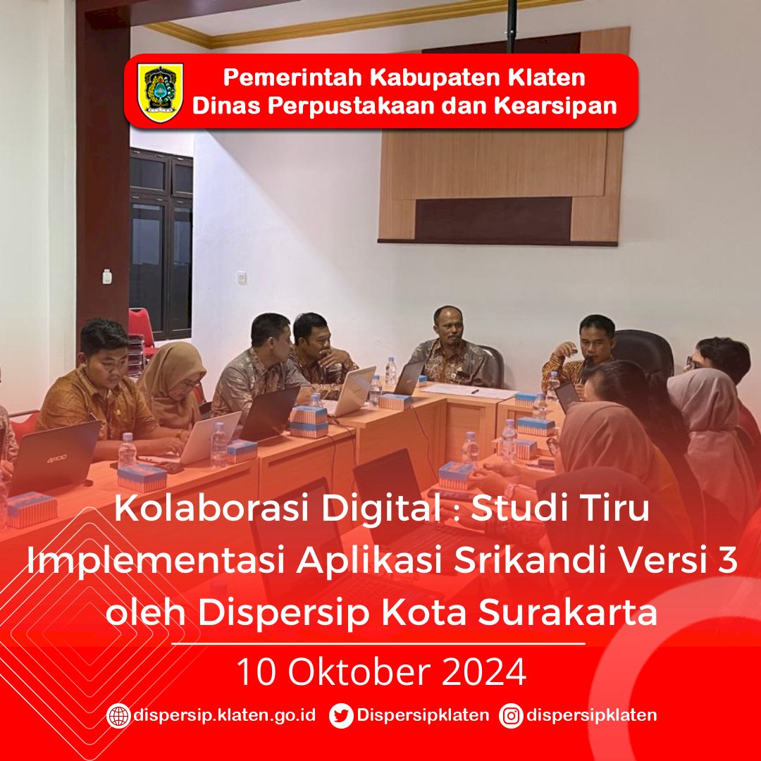 Kolaborasi Digital : Studi Tiru Implementasi Aplikasi Srikandi Versi3 oleh Dispersip Kota Surakarta