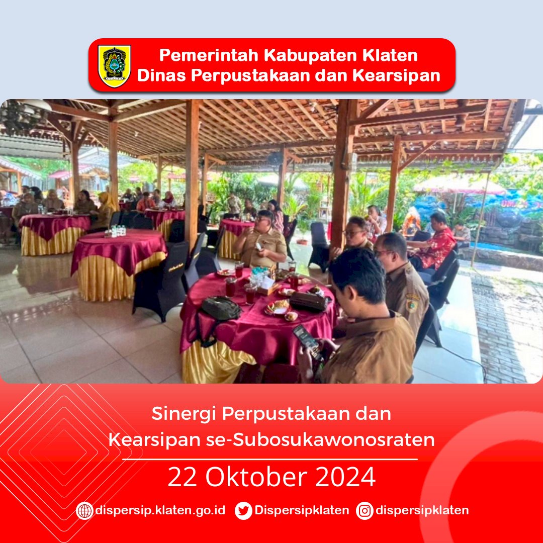 Sinergi Perpustakaan dan Kearsipan se-Subosukawonosraten