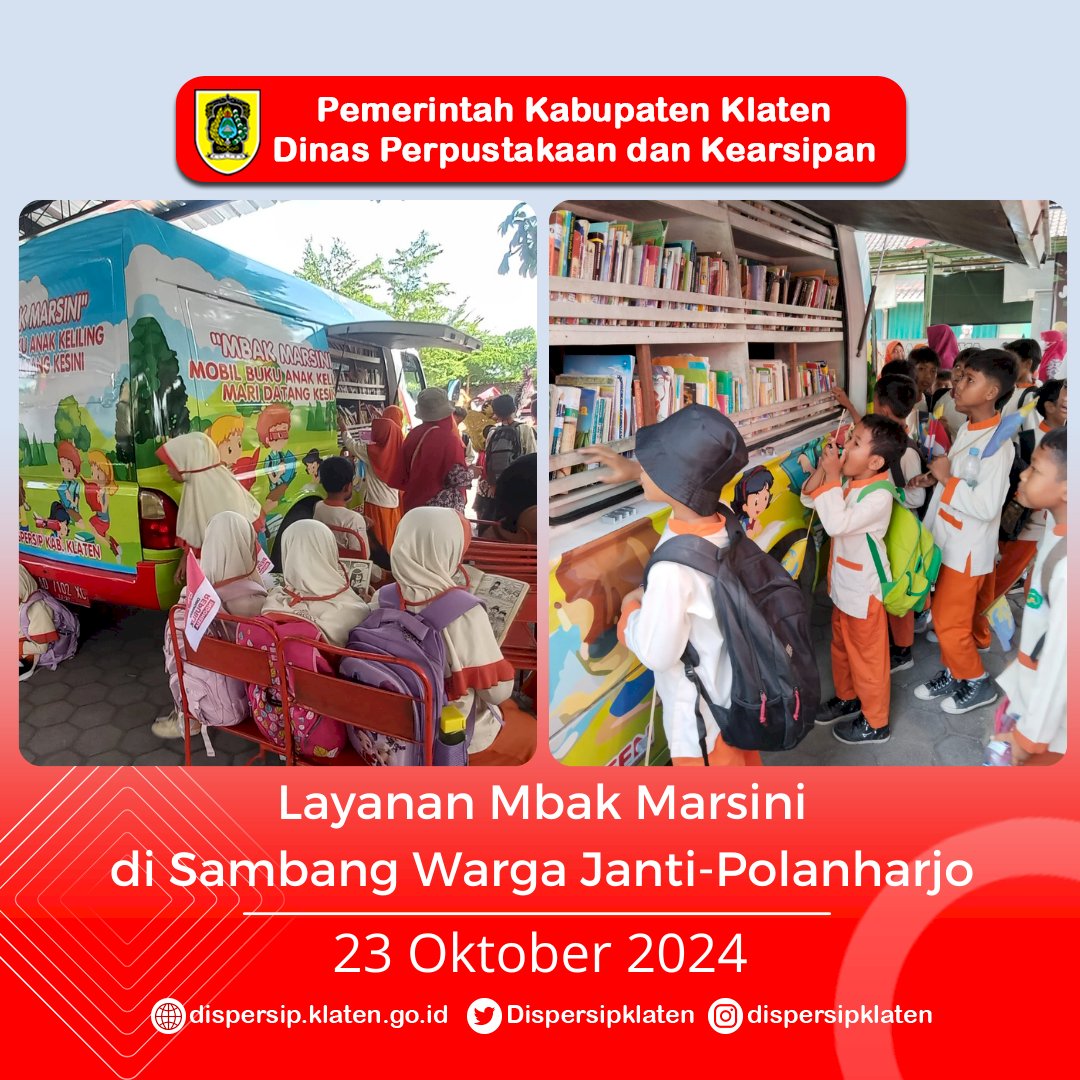 Layanan Mbak Marsini 22-25 Oktober 2024