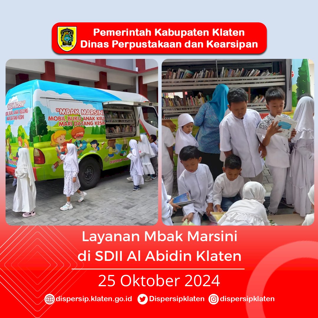 Layanan Mbak Marsini 22-25 Oktober 2024