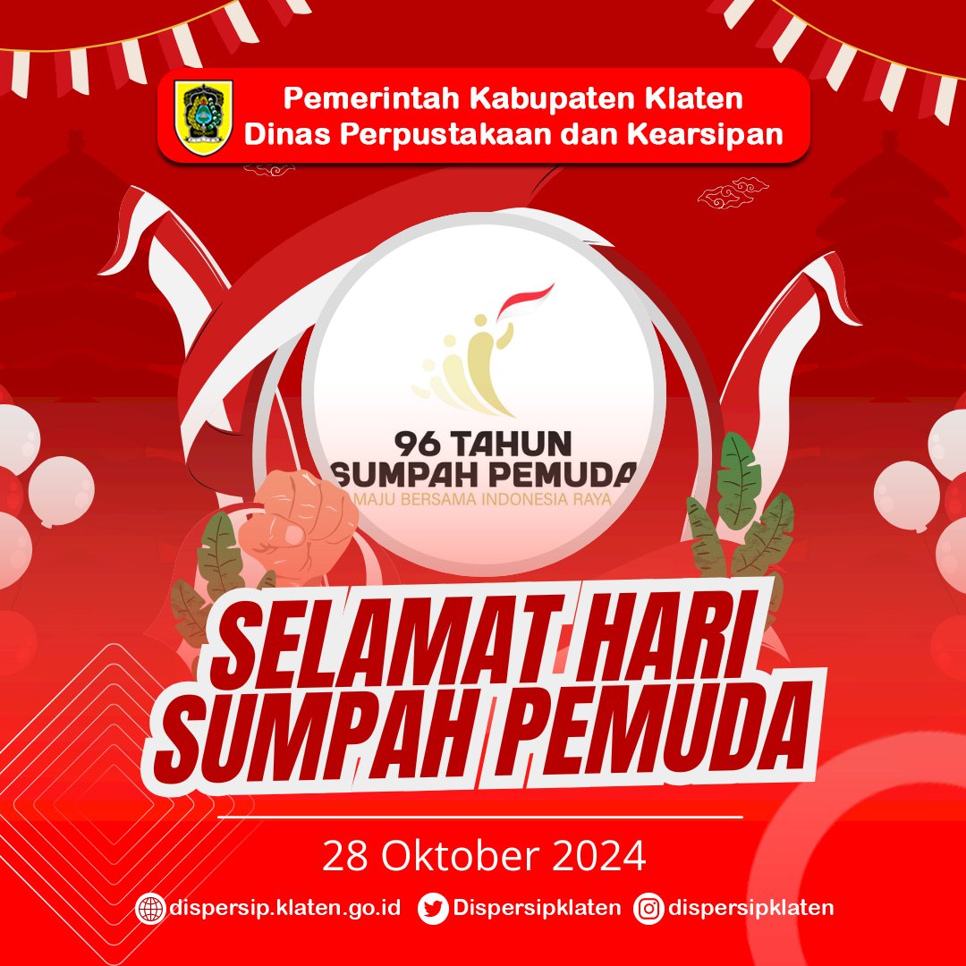 Selamat Hari Sumpah Pemuda ke-96