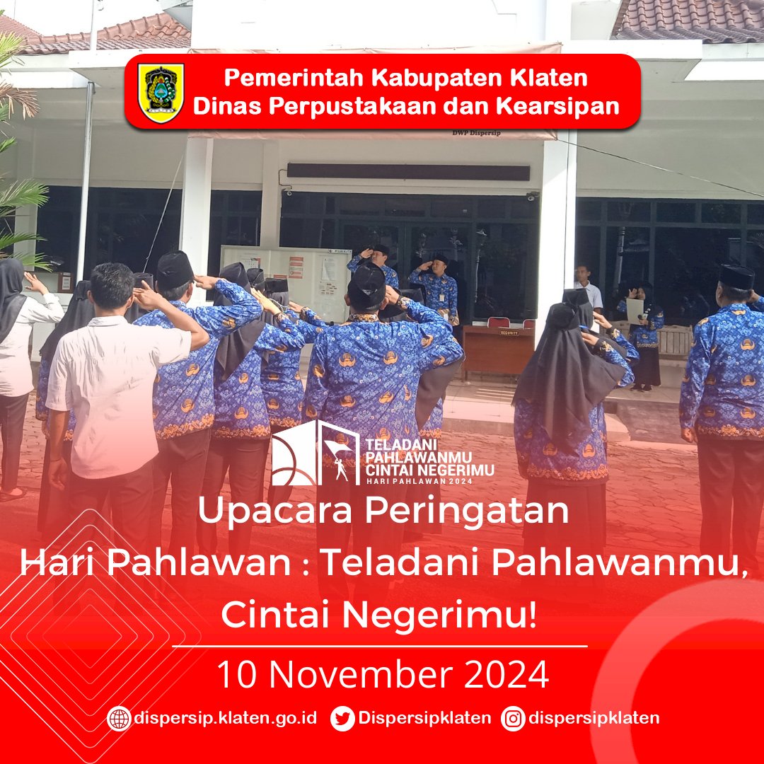 Upacara Peringatan Hari Pahlawan 2024