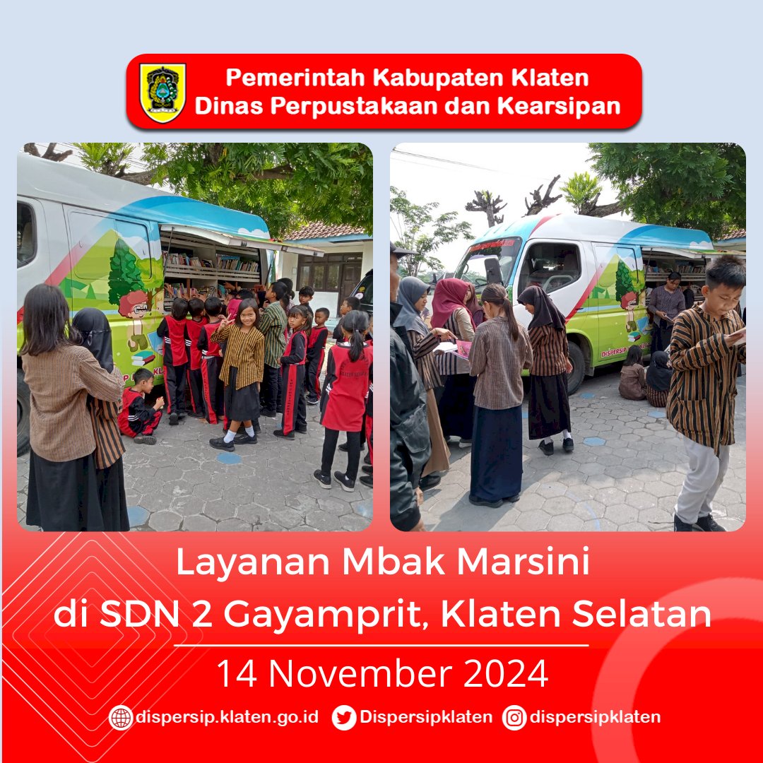 Layanan Mbak Marsini 12-14 November 2024