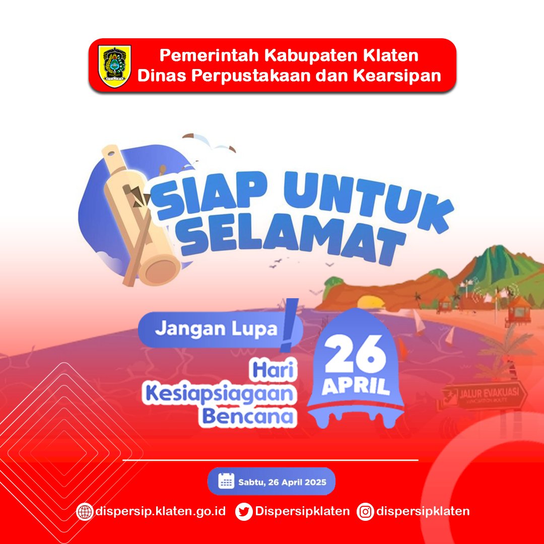 Hari Kesiapsiagaan Bencana (HKB) 2025 : Siap Untuk Selamat!