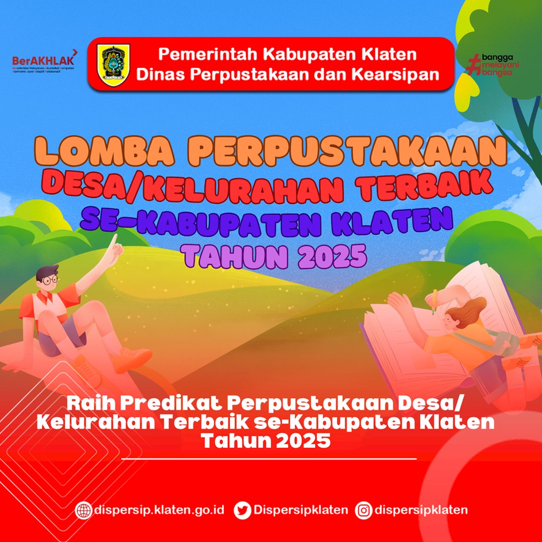 Lomba Perpustakaan Desa/Kelurahan Se-Kabupaten Klaten Tahun 2025