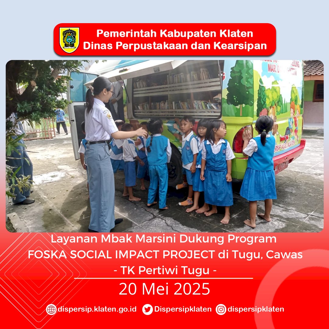 Layanan Mbak Marsini Dukung Program FOSKA SOCIAL IMPACT PROJECT di Tugu, Cawas