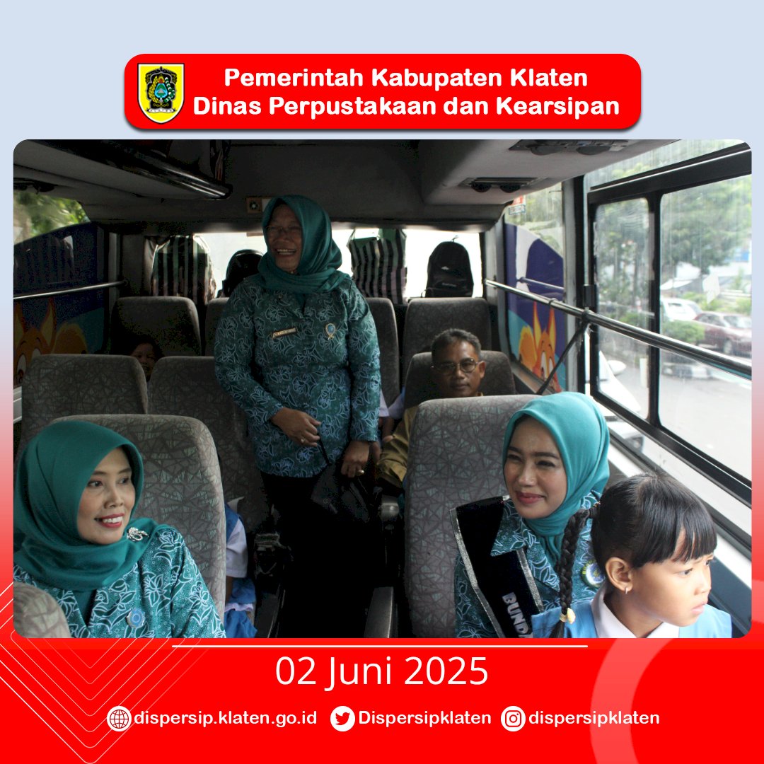 Bunda Literasi Kabupaten Klaten Kunjungi Dispersip dan Ikuti Kegiatan Inovasi Bejanaku