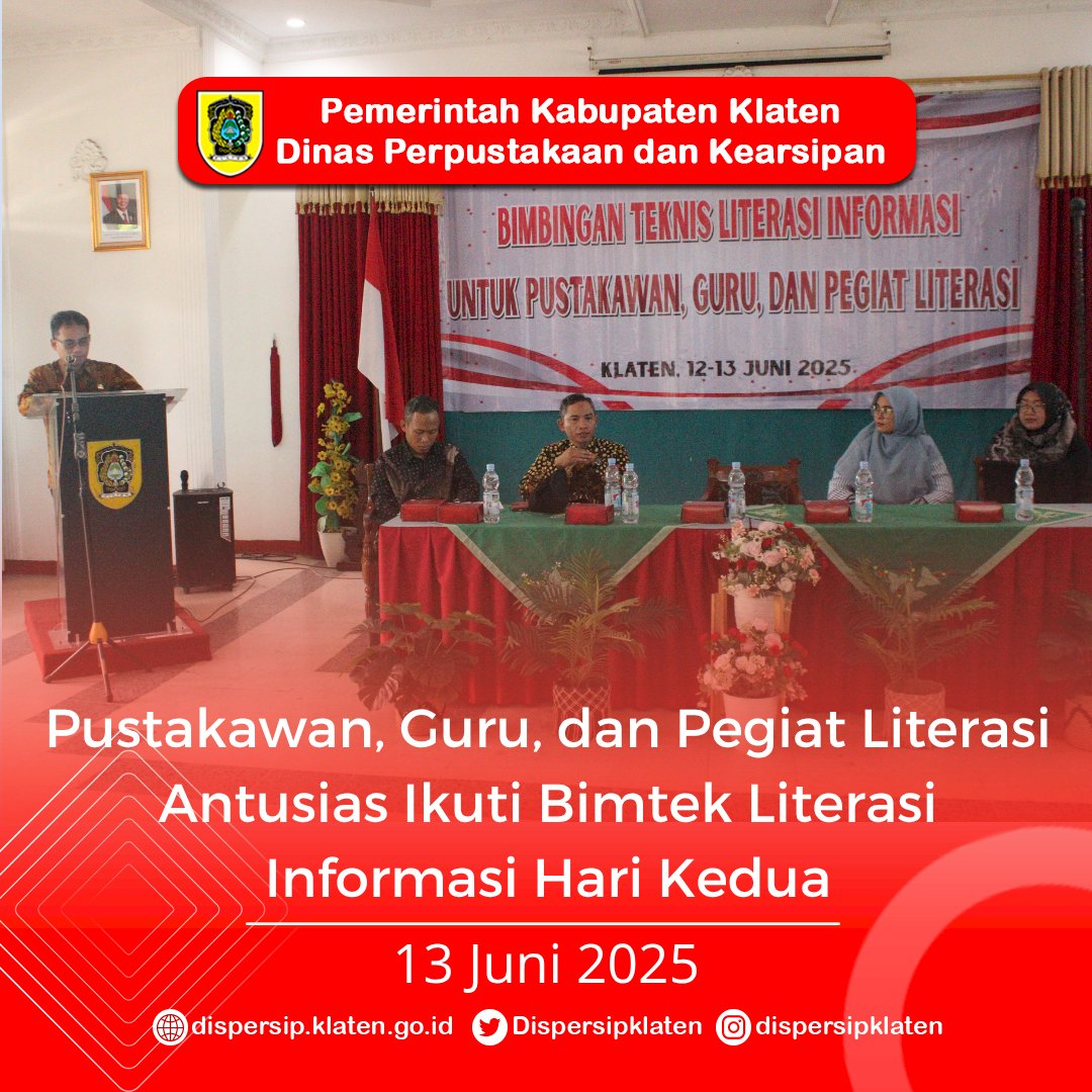 Pustakawan, Guru, dan Pegiat Literasi Antusias Ikuti Bimtek Literasi Informasi Hari Kedua