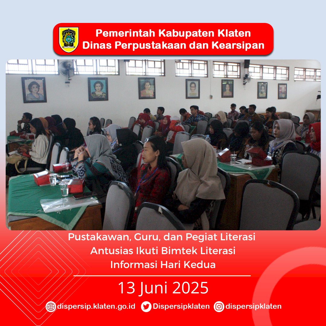 Pustakawan, Guru, dan Pegiat Literasi Antusias Ikuti Bimtek Literasi Informasi Hari Kedua