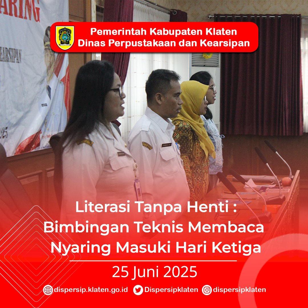 Literasi Tanpa Henti: Bimtek Membaca Nyaring Masuki Hari Ketiga