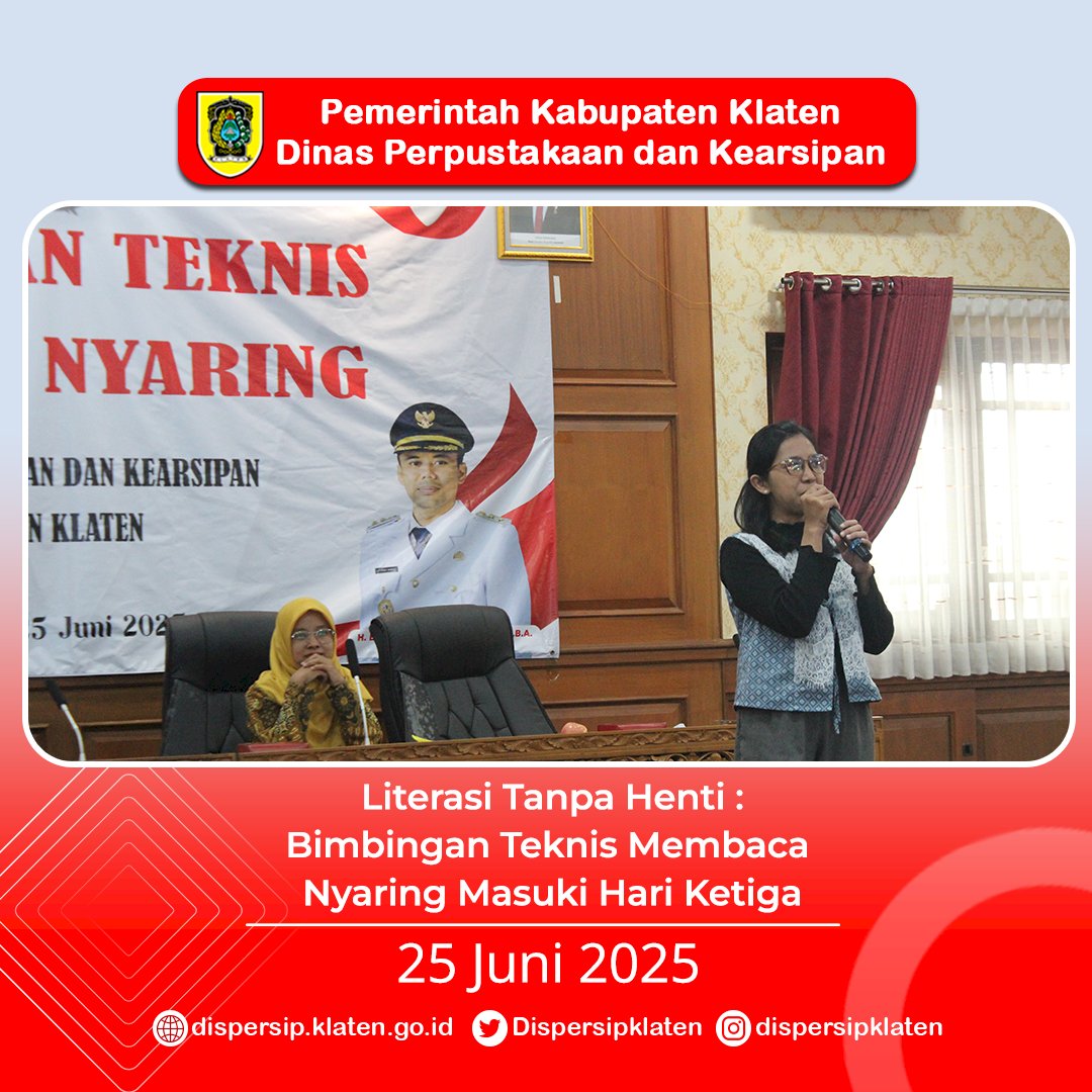 Literasi Tanpa Henti: Bimtek Membaca Nyaring Masuki Hari Ketiga