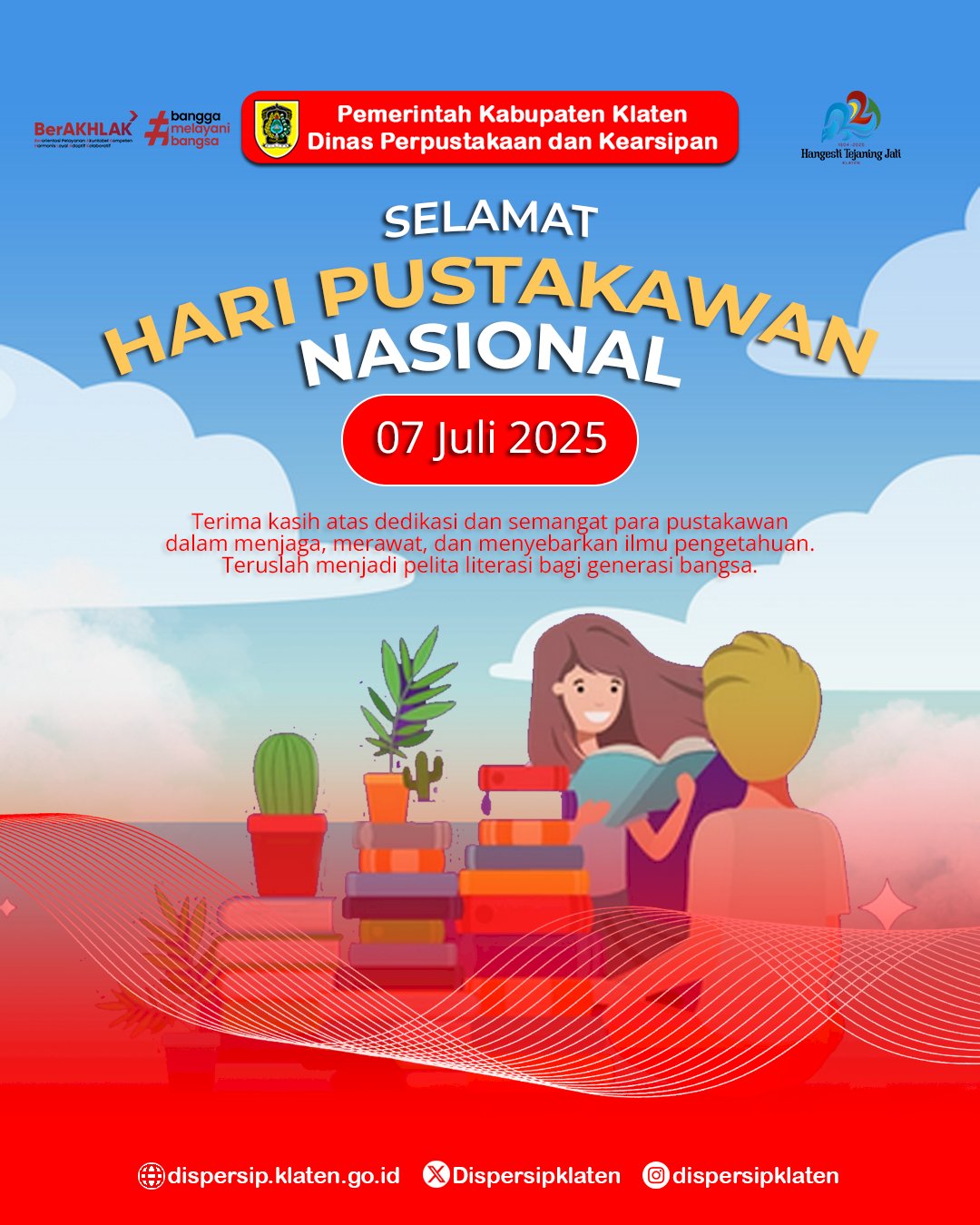 Selamat Hari Pustakawan Nasional Tahun 2025