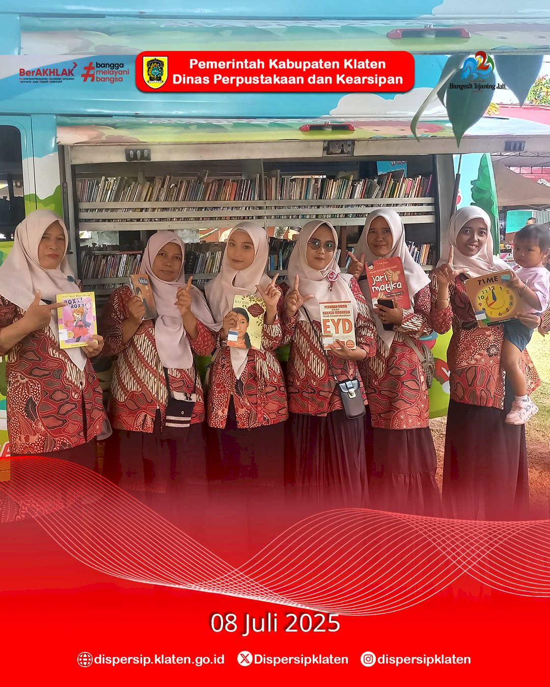 Layanan Mbak Marsini Dukung Kegiatan Sambung Roso Bupati Klaten di Jogosetran, Kalikotes